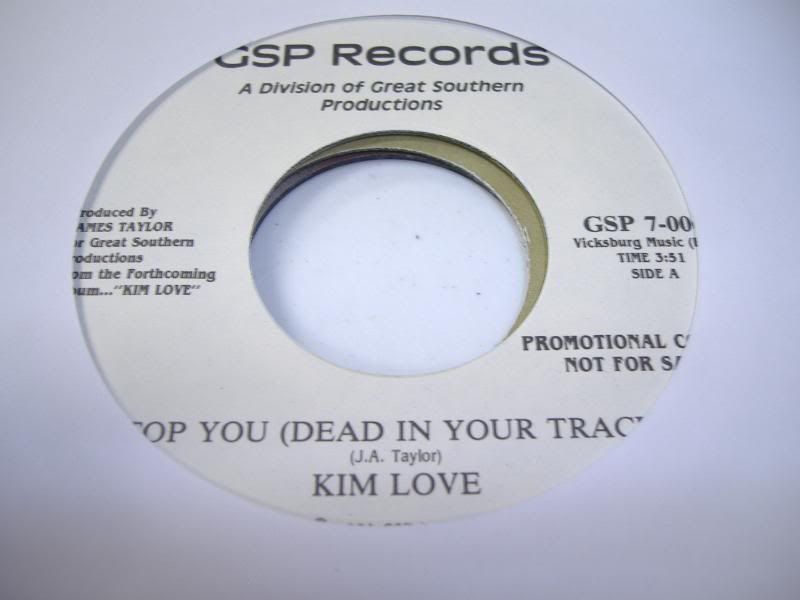 HEAR Modern Soul Boogie 45 KIM LOVE Stop You (Dead in  