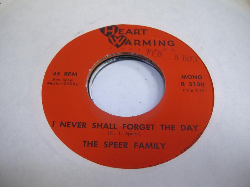 Speer Family Records, Vinyl and CDs - Hard to Find and Out-of-Print