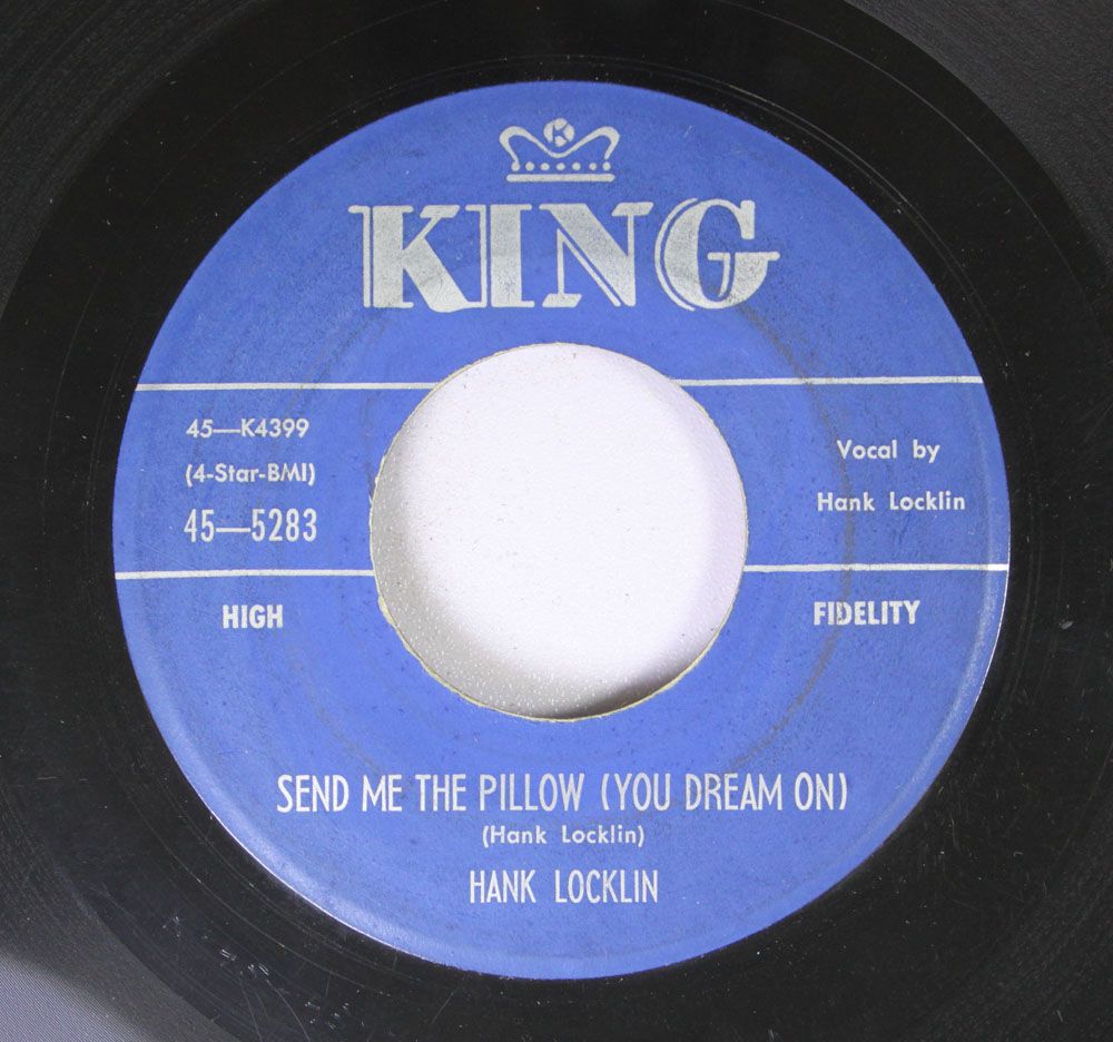 Hank Locklin Send Me The Pillow You Dream On Records, LPs, Vinyl and ...