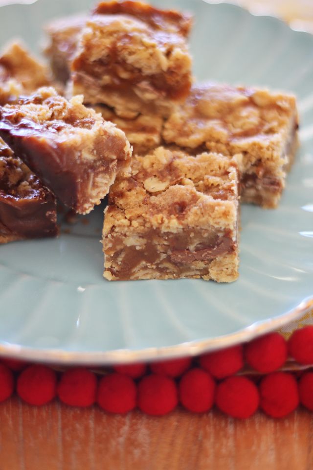 Caramelitas caramel & chocolate slice Fat Mum Slim