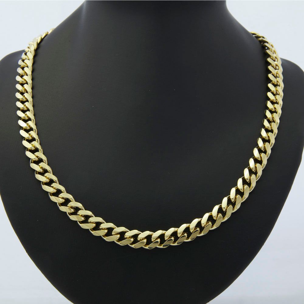 NovaHag : HEAVY 9ct Gold Mens Solid Curb Necklace Chain 9K GF 20