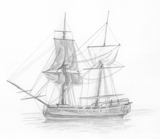 The brigantine Atlantis