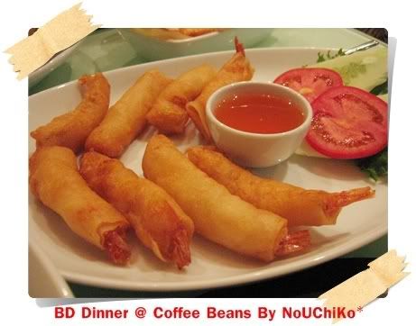 My BD dinner with very best friends Coffee Beans