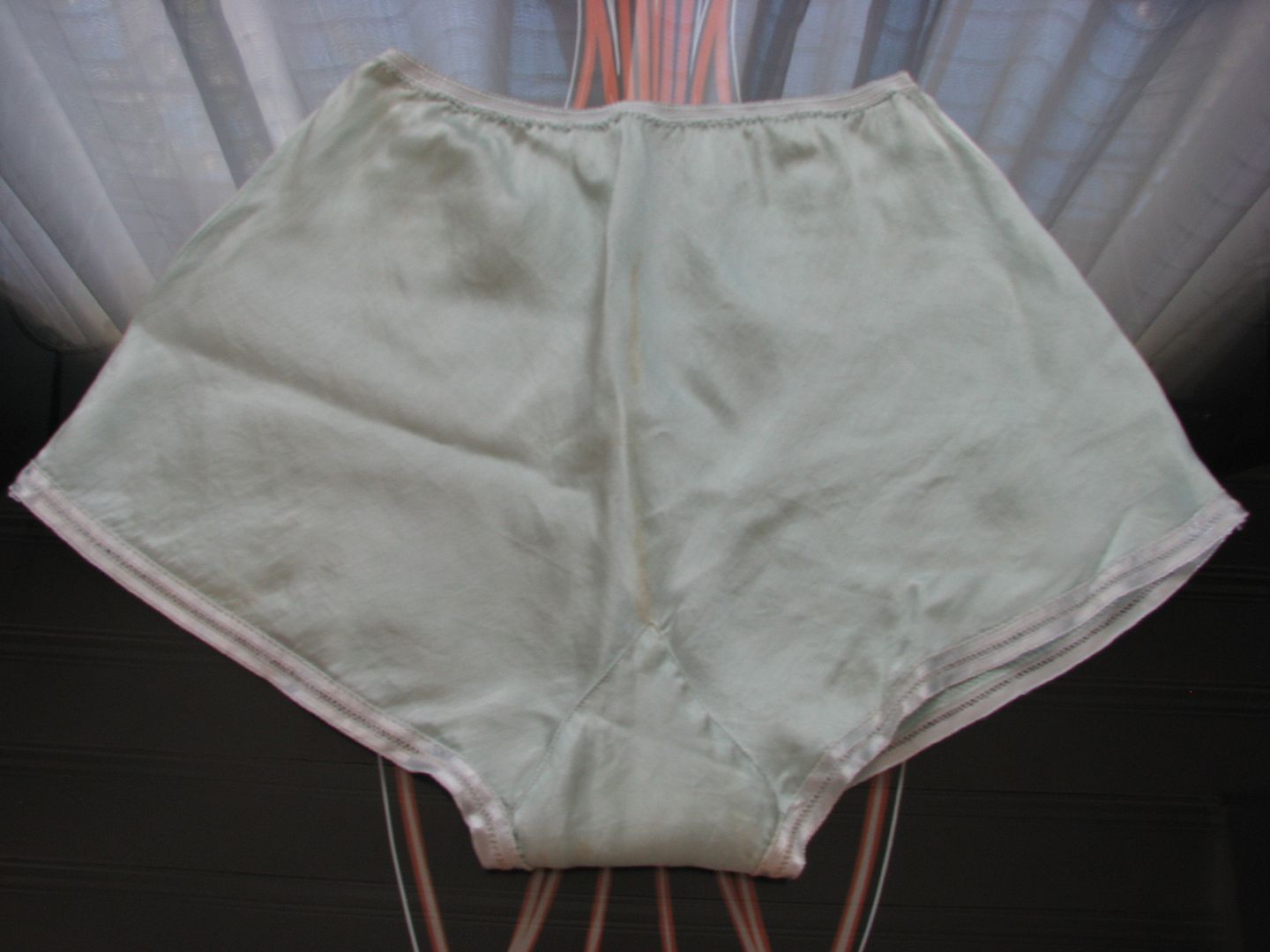 1930's Vintage Mint Green Silk Satin Panties~Tap Pants~Flapper~Deco ...