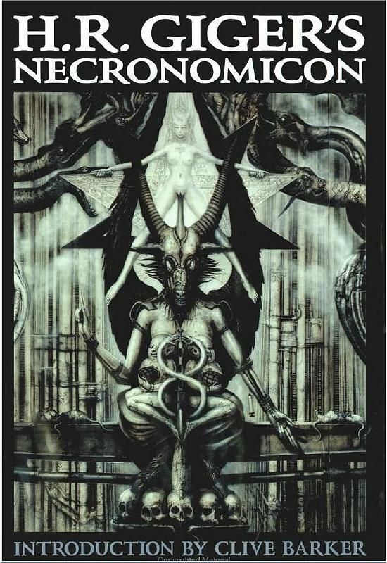 Necronomicon H R Giger Huge Portfolio Sized Art Book You Gotta See 