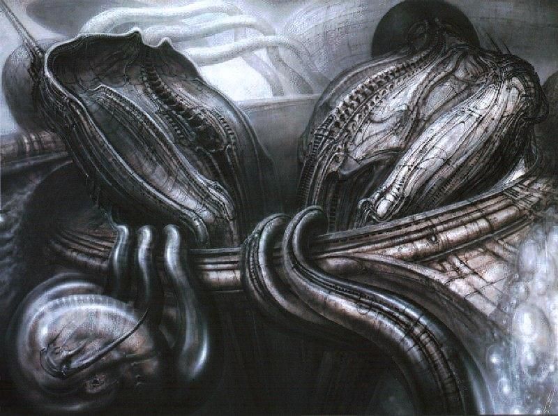 NECRONOMICON 2 ~ H.R.GIGER ~ HUGE PORTFOLIO SIZED ART BOOK ~ BRAND NEW ...
