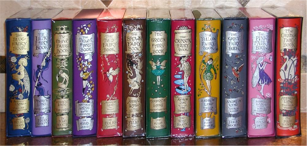 COMPLETE FOLIO SOCIETY FAIRY BOOKS All 12 CRIMSON Green GRAY Brown ...