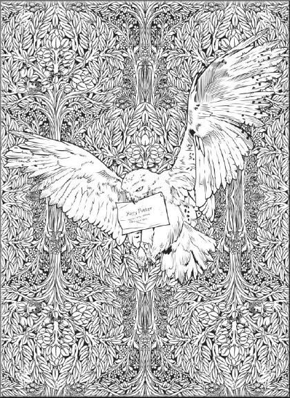 6700 Harry Potter Official Coloring Book Free