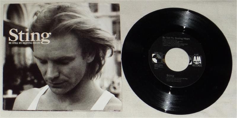 STING ~ BE STILL MY BEATING HEART ~ 45rpm 7