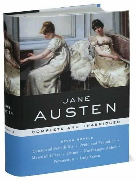 JANE AUSTEN ~ SEVEN (7) NOVELS ~ 1200 Pg HC ~ COMPLETE & UNABRIDGED 