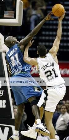 Duncan's got nothing on KG