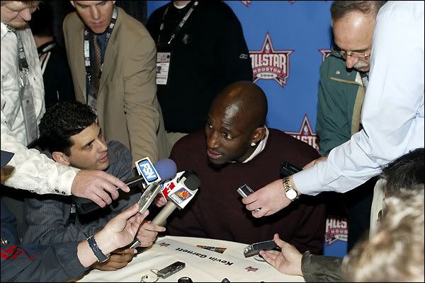 KG attends media availability on Friday