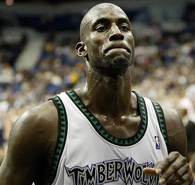 KG is clearly upset with himself
