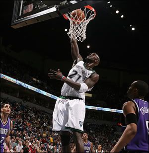 KG poured in a season-high 37 points