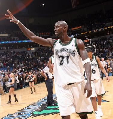 KG and the Timberwolves are victorious in their season opener