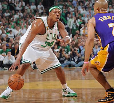 Paul Pierce was an inspiration in Game 1